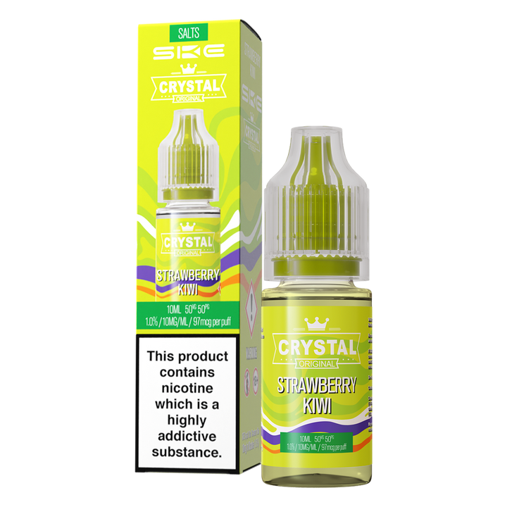 Strawberry Kiwi Nic Salt by SKE Crystal 10ml