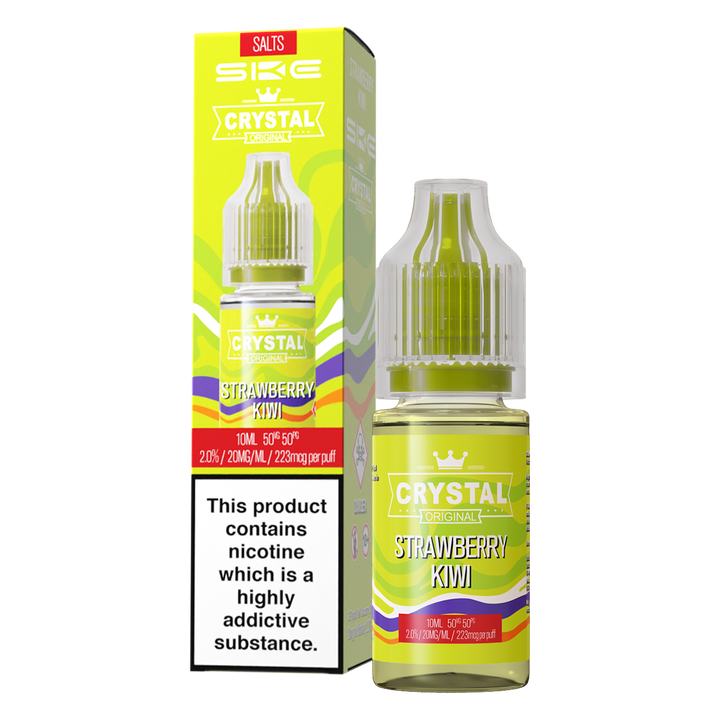 Strawberry Kiwi Nic Salt by SKE Crystal 10ml