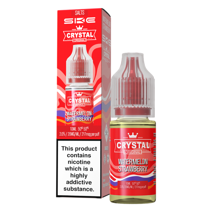 Watermelon Strawberry Nic Salt by SKE Crystal 10ml
