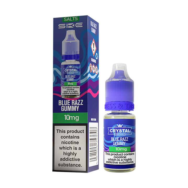Blue Razz Gummy Nic Salt by SKE Crystal