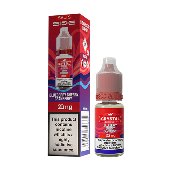 Blueberry Cherry Cranberry Nic Salt by SKE Crystal