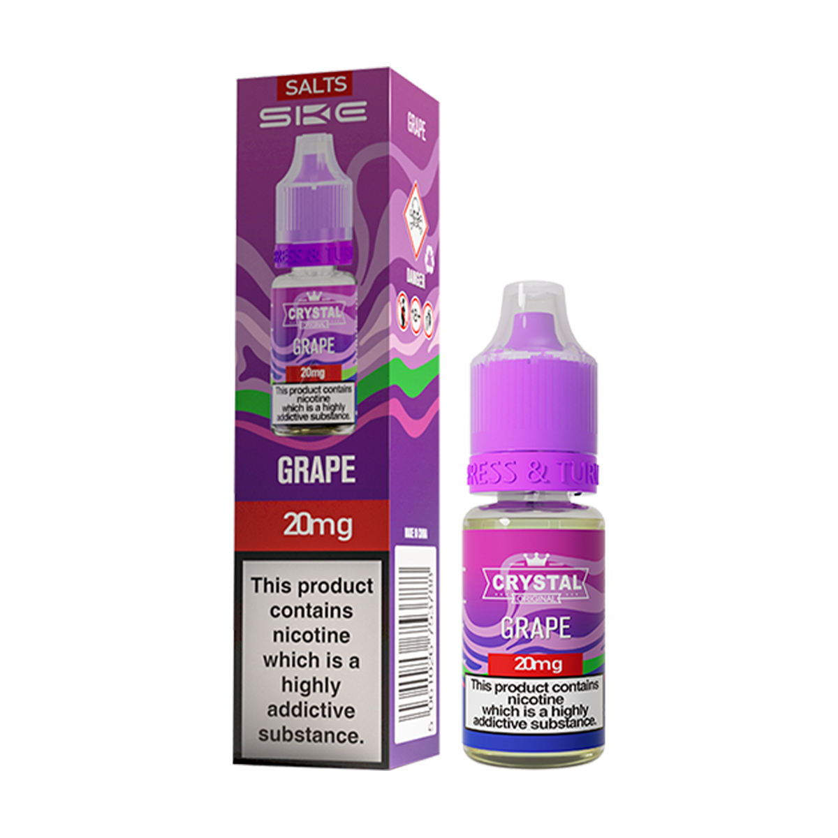Grape Nic Salt by SKE Crystal