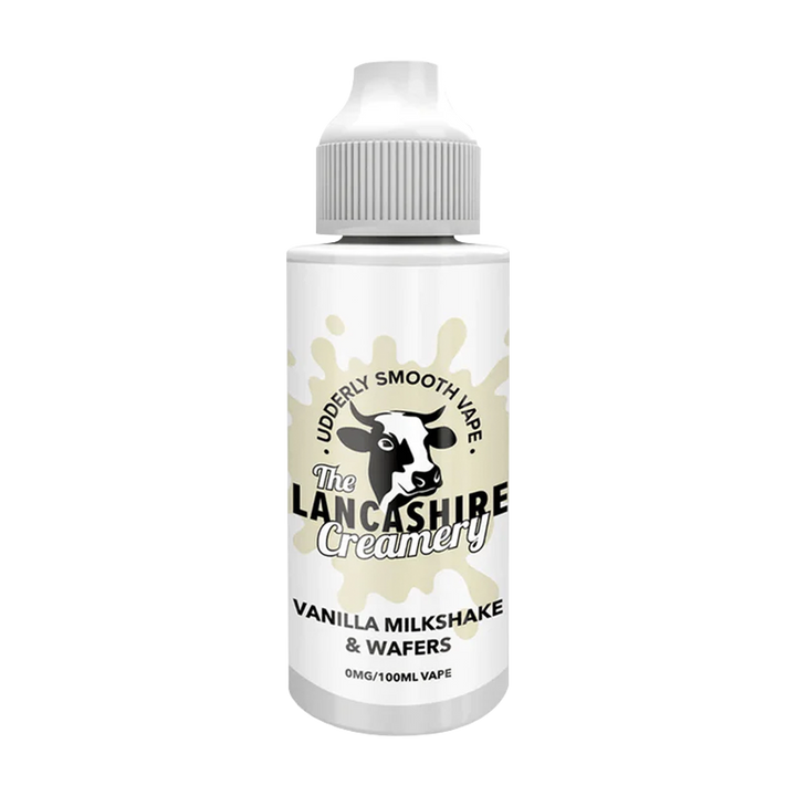 Vanilla Milkshake and Wafers by The Lancashire Creamery 100ml