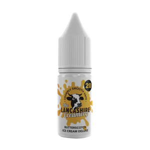 Butterscotch Ice Cream Nic Salt by Lancashire Creamery