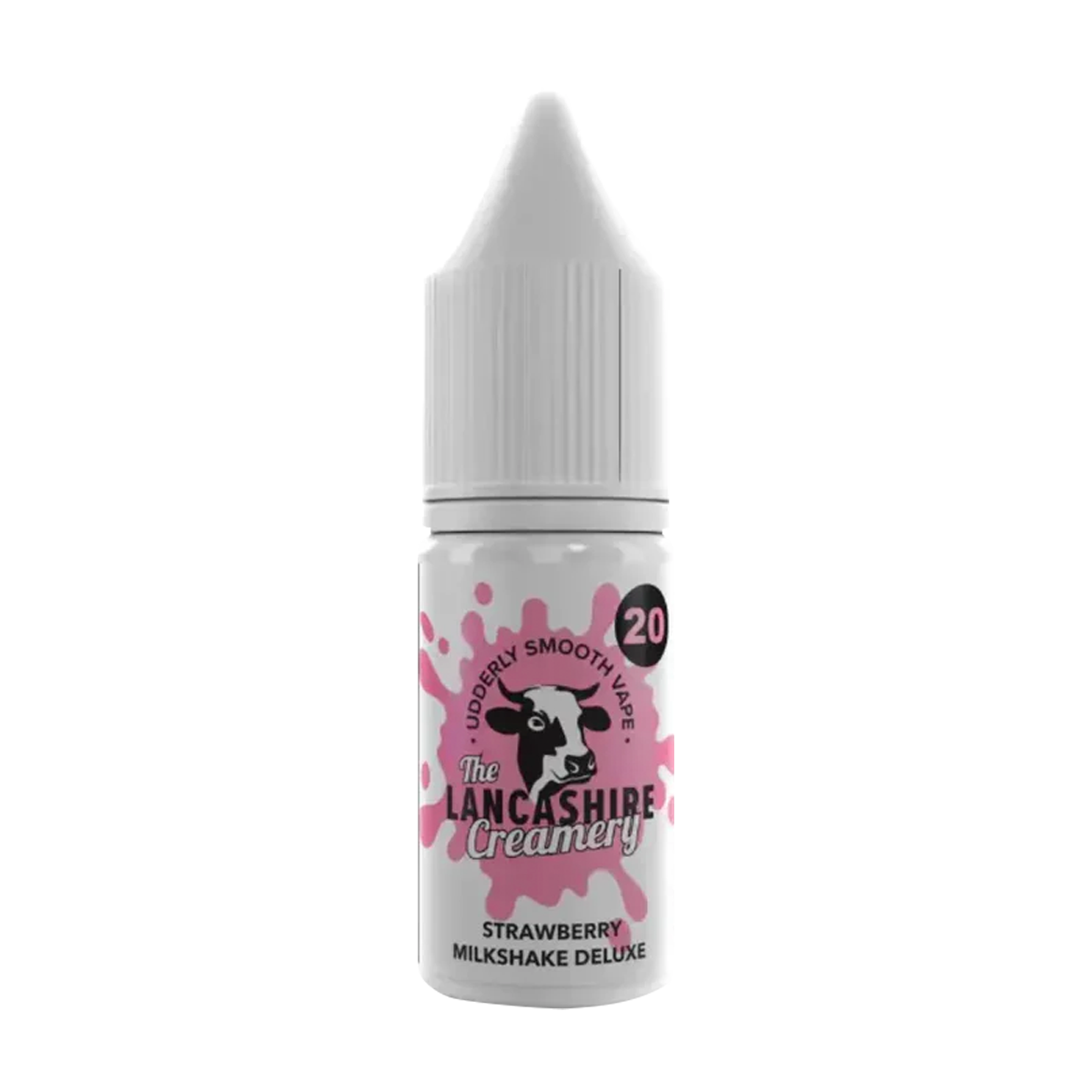Strawberry Milkshake Deluxe Nic Salt by Lancashire Creamery