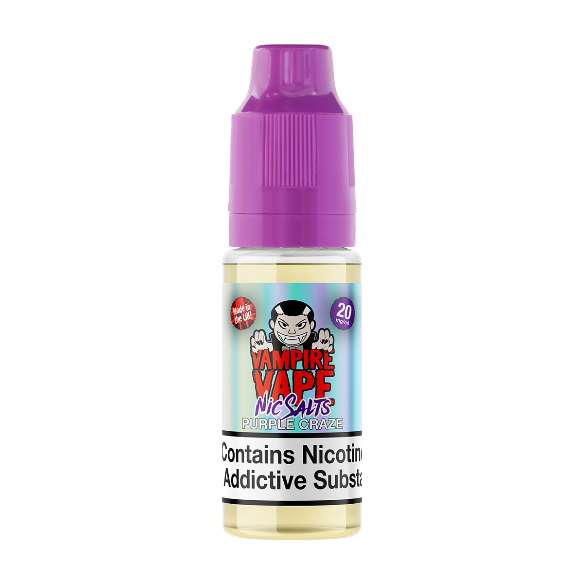 Purple Craze Nic Salt By Vampire Vape 10ml
