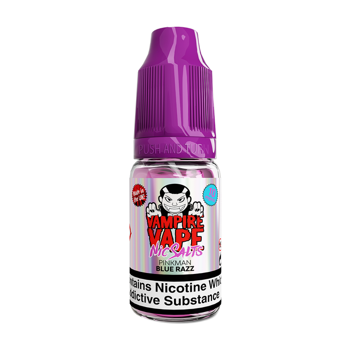 Pinkman Blue Razz Nic Salt by Vampire Vape 10ml