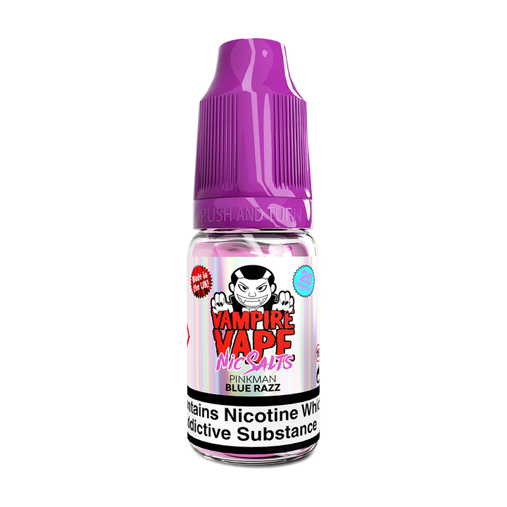 Pinkman Blue Razz Nic Salt by Vampire Vape 10ml