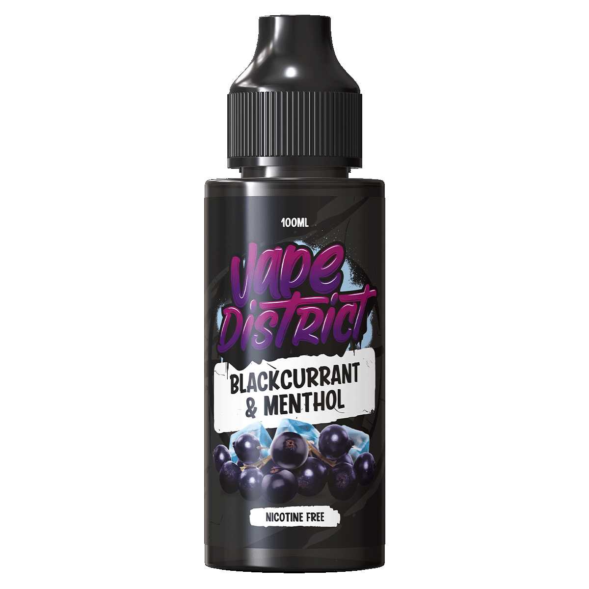 Blackcurrant & Menthol by Vape District 100ml
