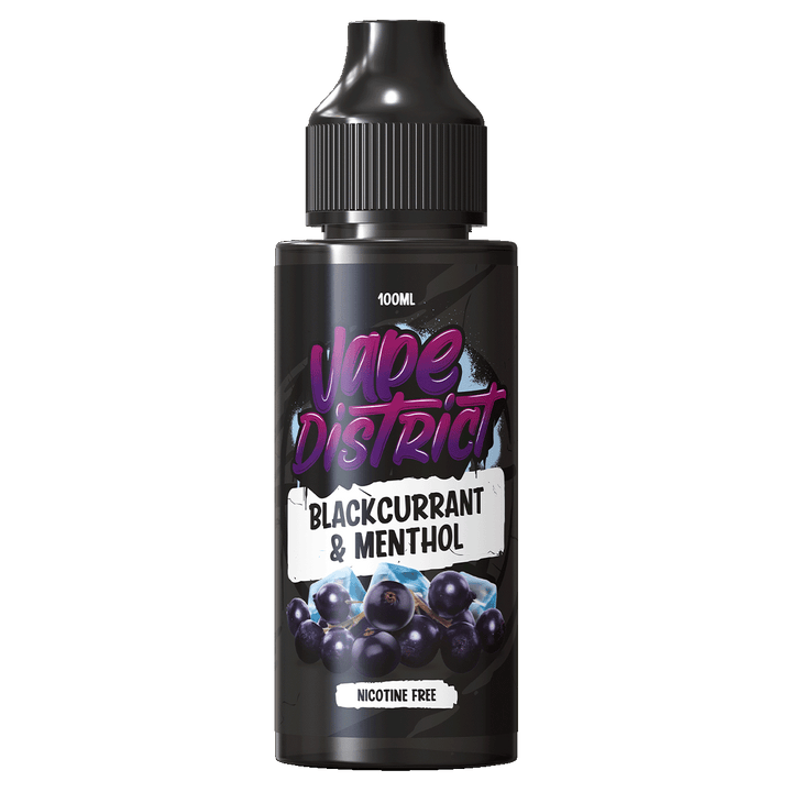 Blackcurrant & Menthol by Vape District 100ml