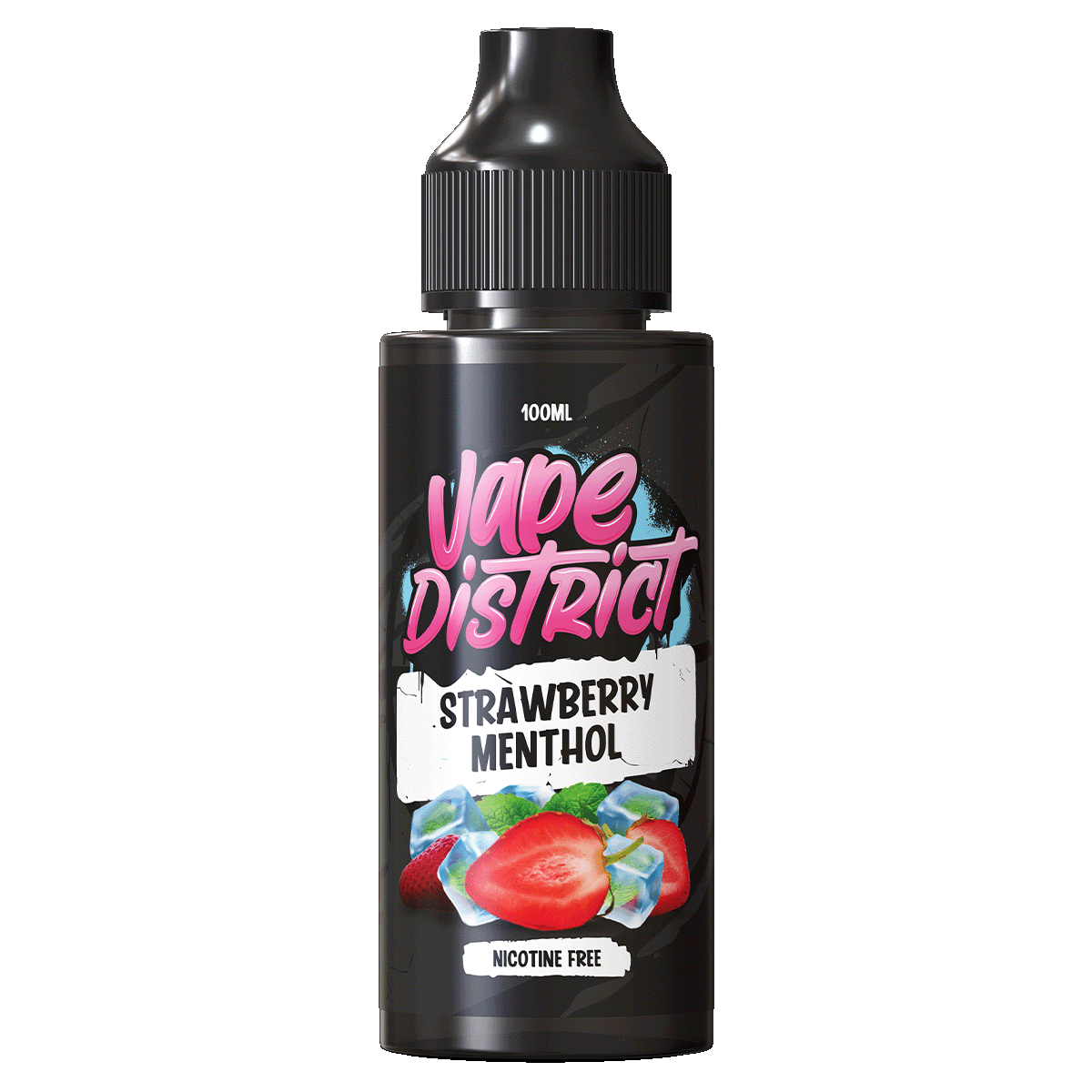 Strawberry Menthol by Vape District 100ml