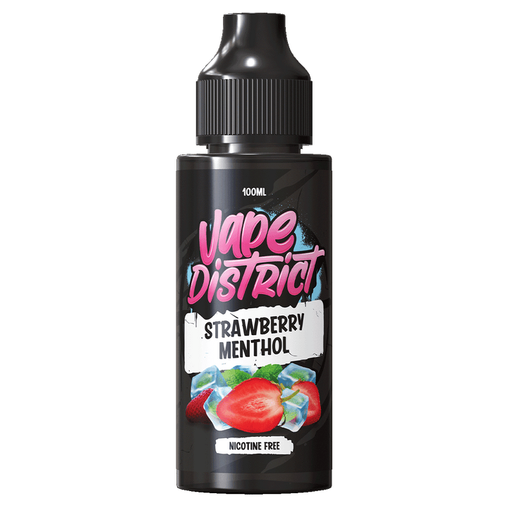 Strawberry Menthol by Vape District 100ml