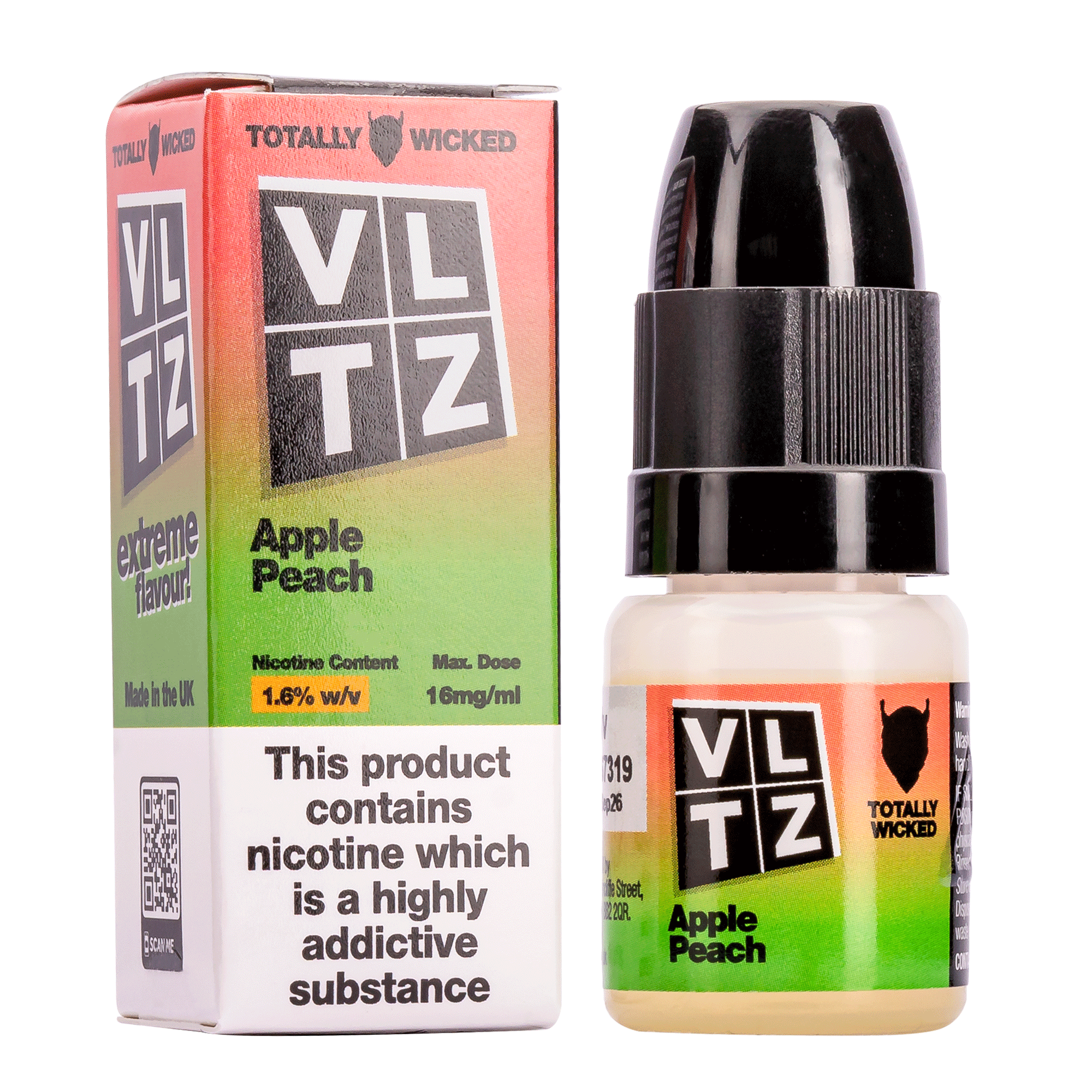 Apple Peach VLTZ E-liquid