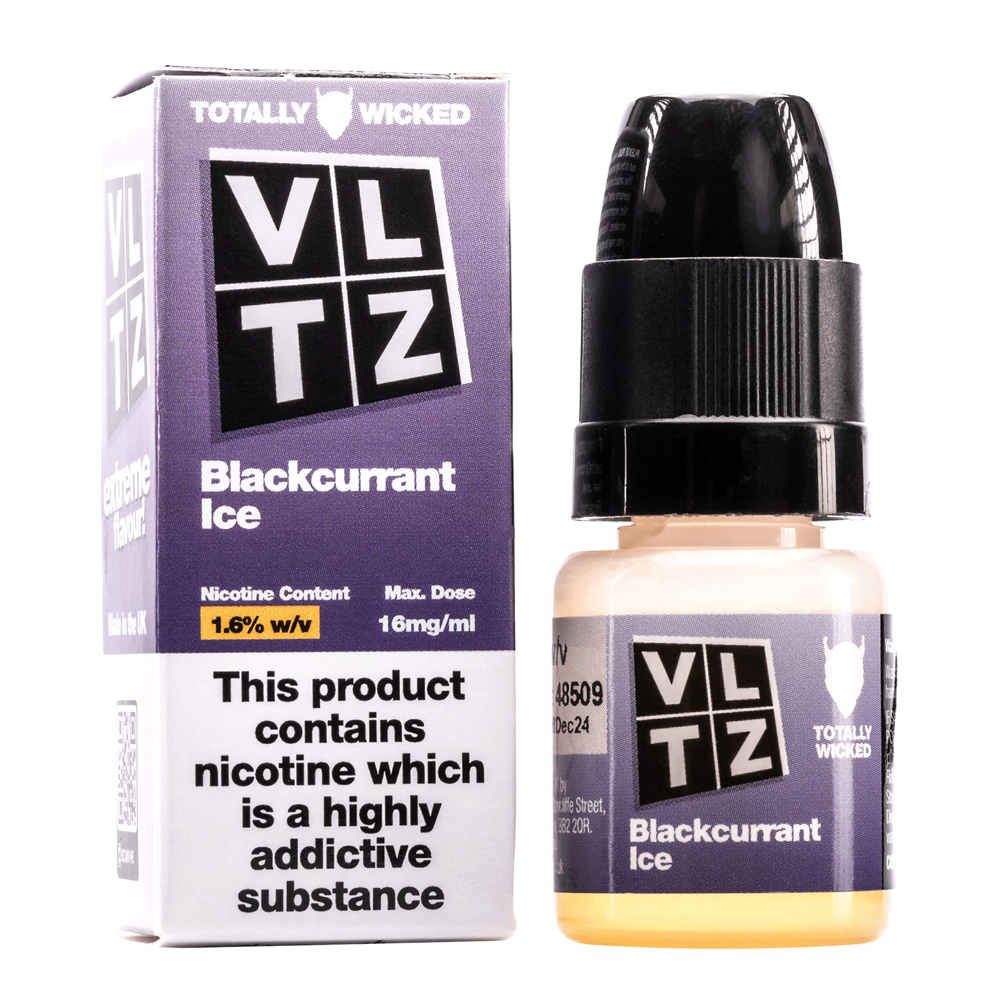 Blackcurrant Ice VLTZ E-liquid