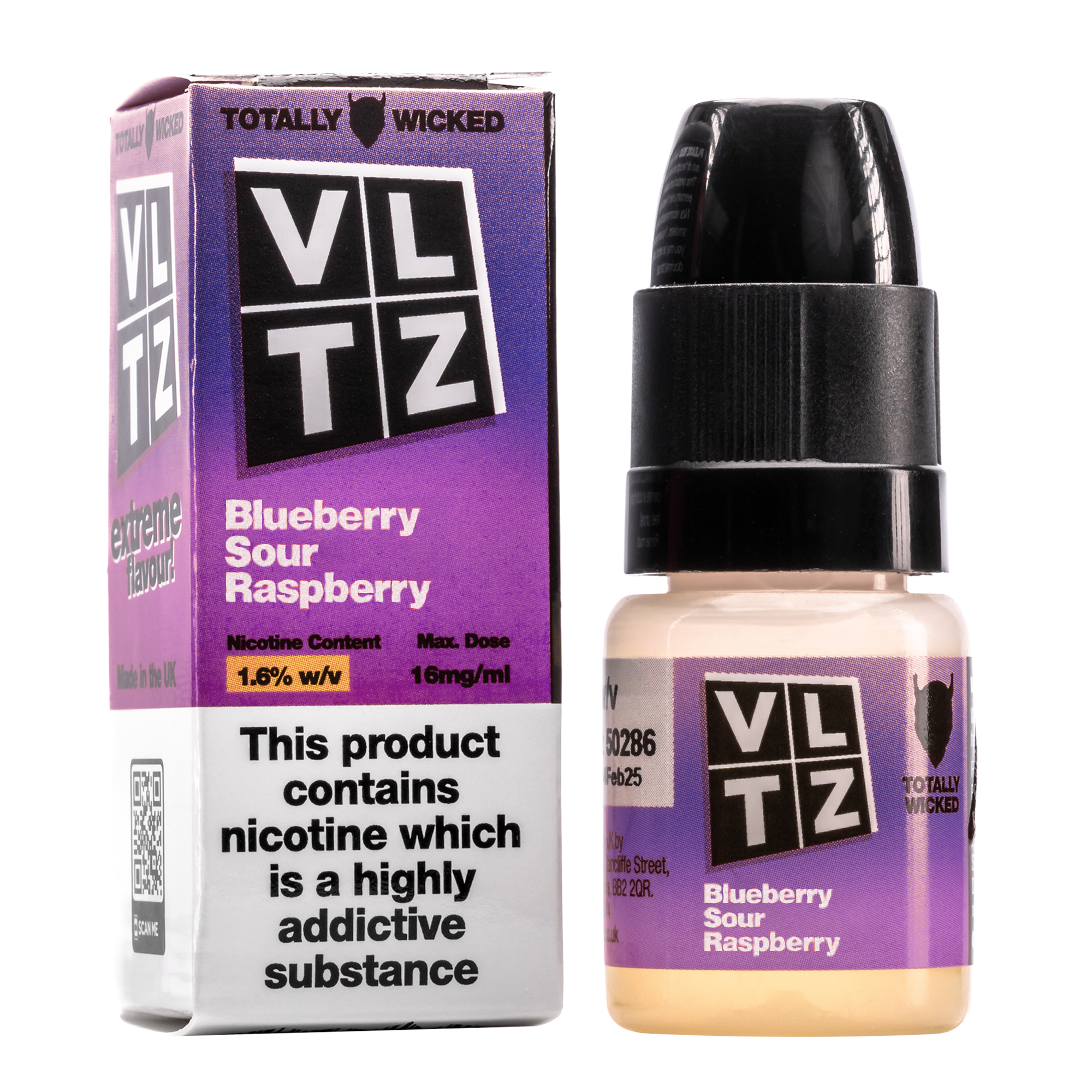 Blueberry Sour Raspberry VLTZ E-liquid