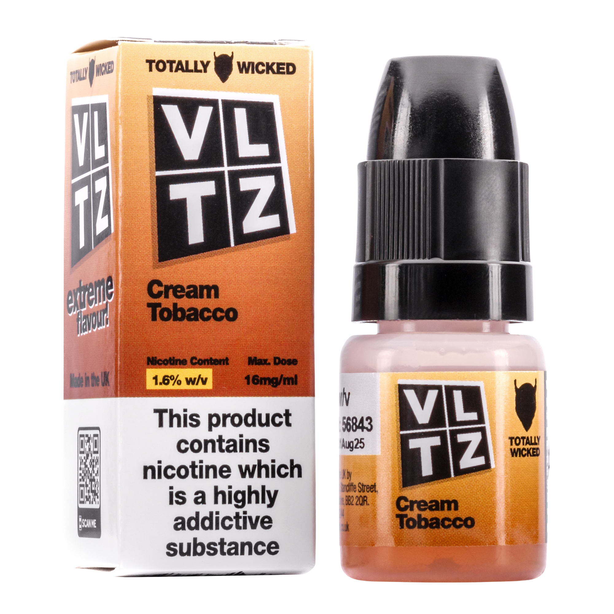 Cream Tobacco VLTZ E-liquid