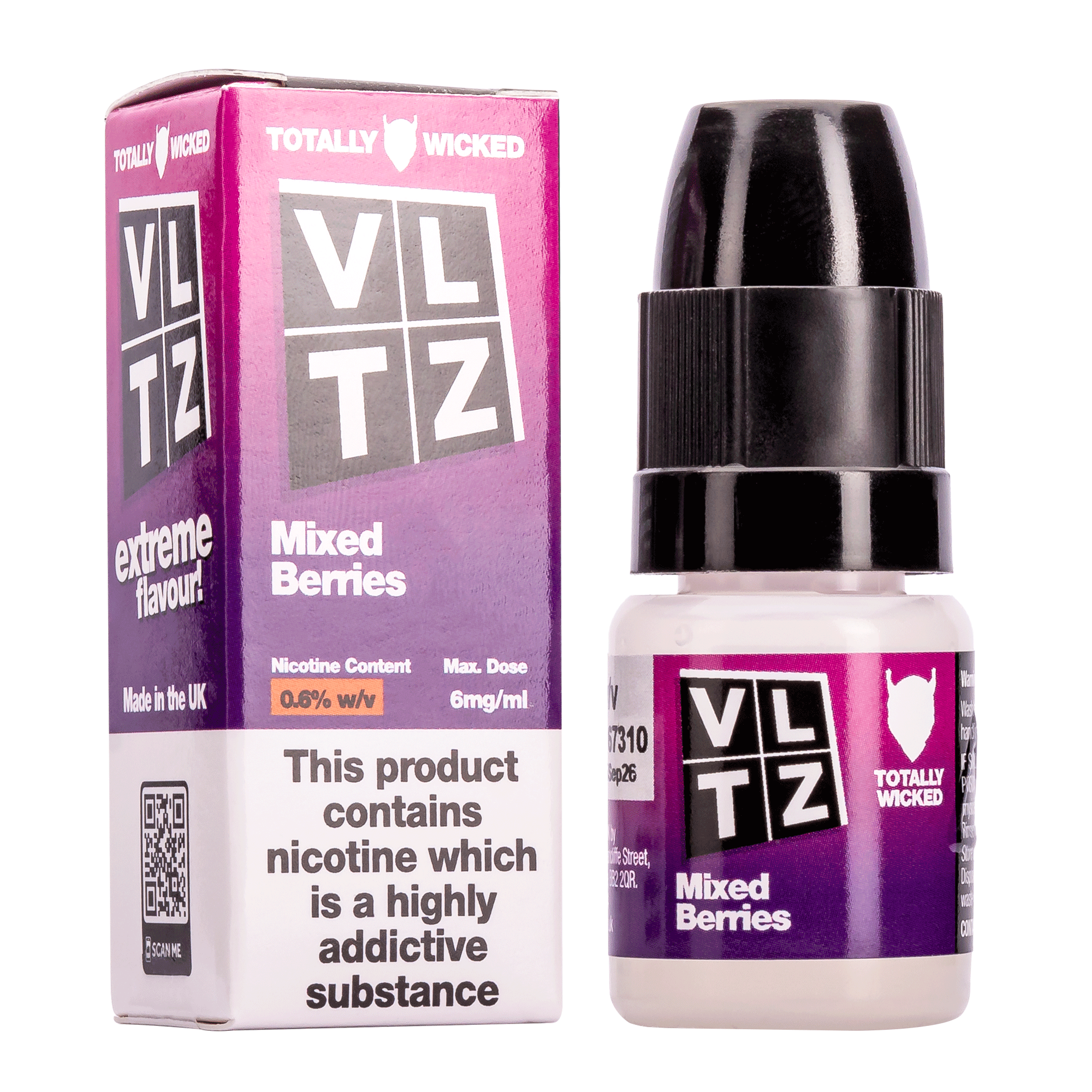 Mixed Berries VLTZ E-liquid