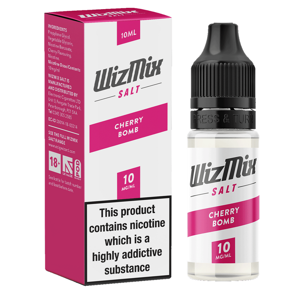 Wizmix Salt Cherry Bomb - 10ml