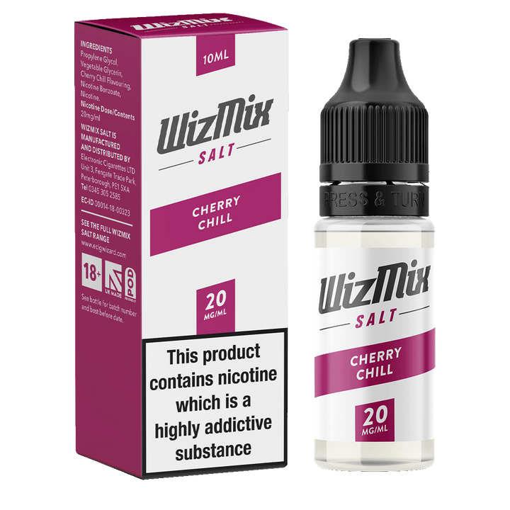 Wizmix Salt Cherry Chill - 10ml