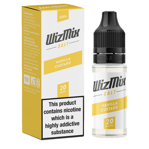 Wizmix Salt Vanilla Custard - 10ml