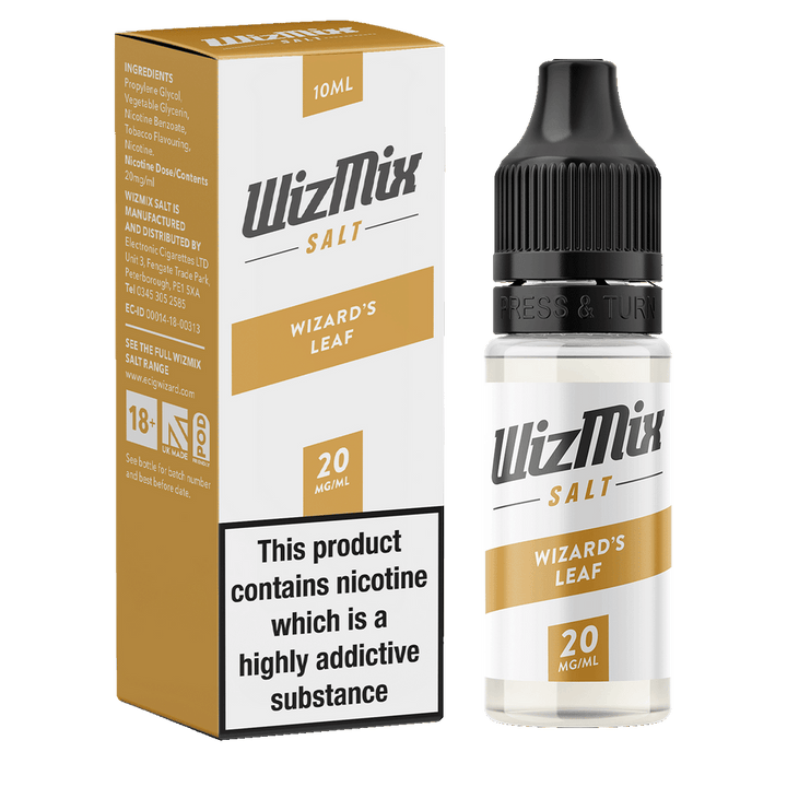 Wizmix Salt Wizards Leaf - 10ml