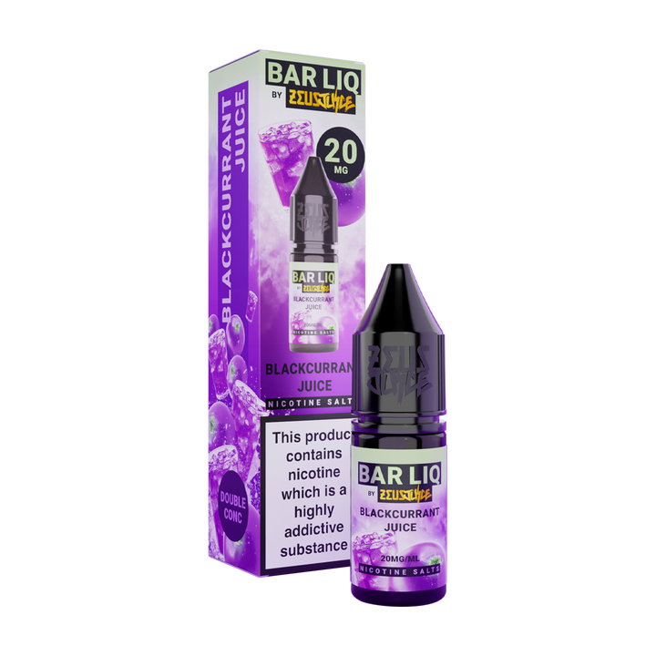 Blackcurrant Juice Zeus Juice Bar Liq Nic Salt