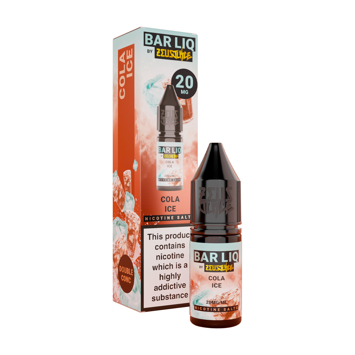 Cola Ice Zeus Juice Bar Liq Nic Salt