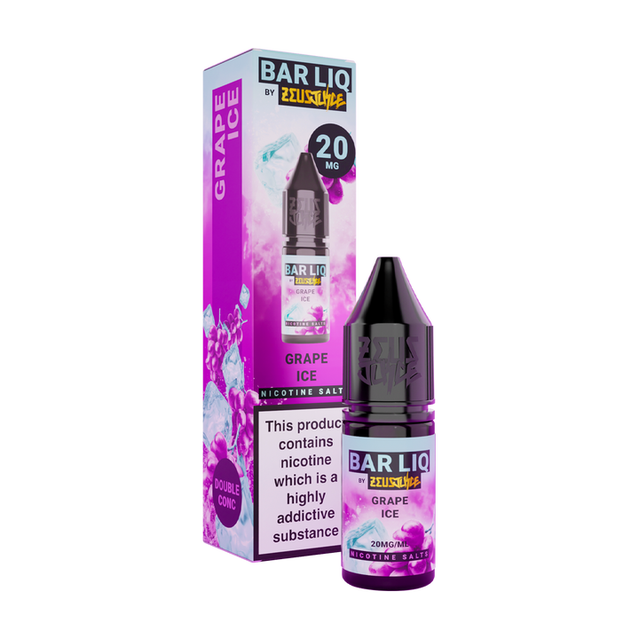 Grape Ice Zeus Juice Bar Liq Nic Salt