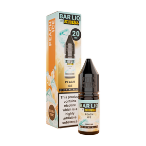 Peach Ice Zeus Juice Bar Liq Nic Salt