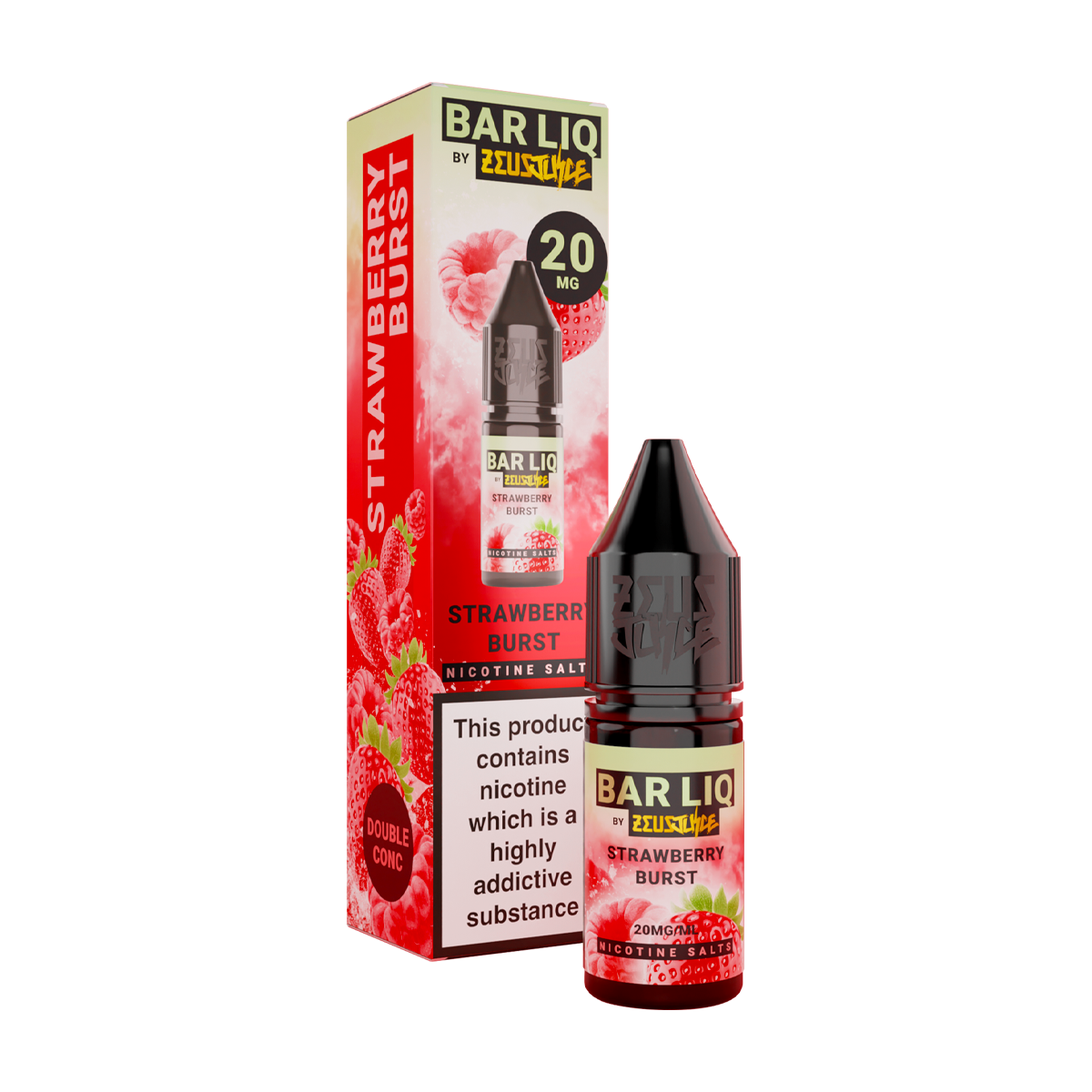 Strawberry Burst Zeus Juice Bar Liq Nic Salt